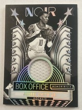 2024-25 Panini Noir #d /99 Box Office Memorabilia SP Insert Jabari Smith Jr.