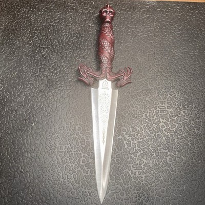 United Talisman Designed by Kit Rae UC970 Dagger Double Edged Fixed Blade SS
