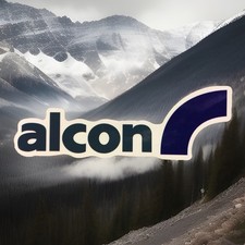 Alcon Racing Brake Calipers Sticker Glossy Size3.5x1.5. Free Shipwtracking