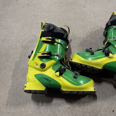 Black Diamond Quadrant Flex 120 A/T Ski Boots Mondo 25.5 Green