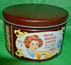 Vintage Collectors Edition Mr. Coffee 5 Cent Tin Can Limited Edition Multicolor