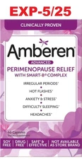 Amberen Menopause Relief Hormonal Balance Capsule, 60 Count SEE PIC 4 DATE