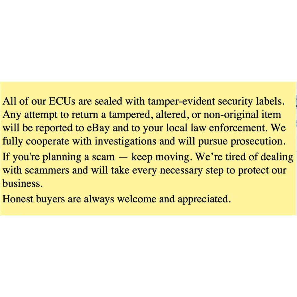 Chevrolet Corvette 1985 motor computadora ECM PCM 01226870 sin chip PROM Foto 2 de 4