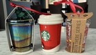 Lot Of Three Starbucks Cup Christmas Ornaments, Two Brand New One Gently Used ￼ — photo 5