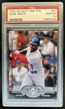 2005 Upper Deck Past Time Pennants Ozzie Smith #61 Cardinals PSA 10 GEM MINT