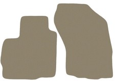 FRONT Fußmatten, Automatten für Citroen C4 Aircross 2012-2017, Dunkelbeige x14 R