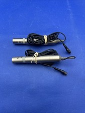 Lot Of 2 Sony ECM-44B Omnidirectional Lavalier Microphone  Check Photos 