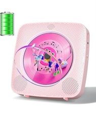 Portable Multifunctional CD / Bluetooth Speaker Pink Brand New