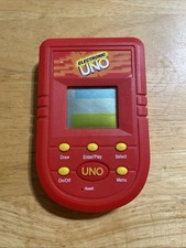 2001 Mattel Electronic Uno Handheld Card Game...