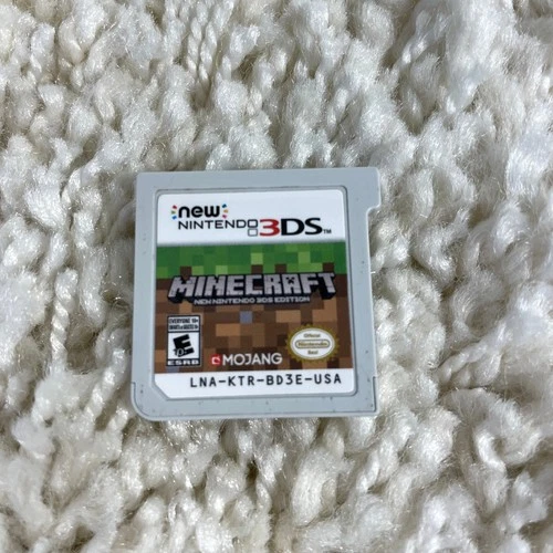 Minecraft New Nintendo 3DS Edition (Nintendo 3DS, 2017) Cartridge Only Tested