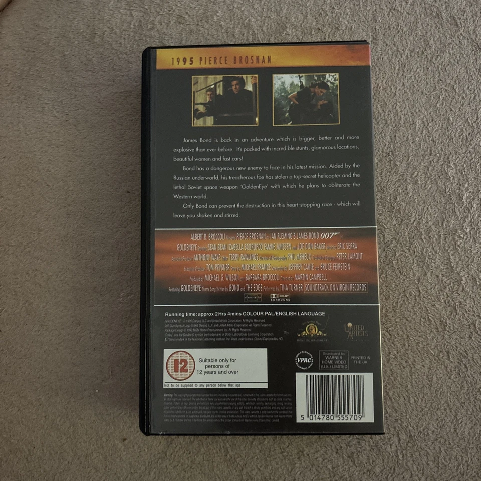 (007 - James Bond) Goldeneye [VHS] - Image 3 of 3
