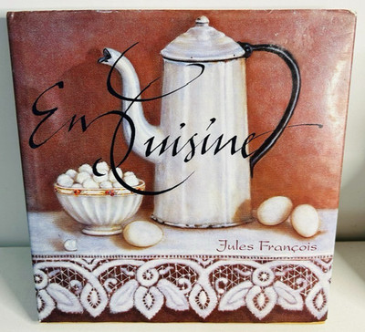 En Cuisine_Jules Francois Hardcover Book_Insribed by Author