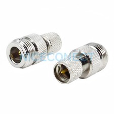 Mini UHF Male PL259 to N Female Adapter PL-259 MiniUHF to N Type Jack Straight