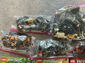 LEGO Ninjago Incomplete Sets Lot - 9449, 70502, 70721, 70601, 70745