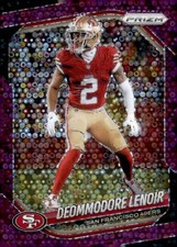Deommodore Lenoir 2025 Panini Prizm No Huddle Purple #/75