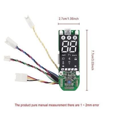 Display Dashboard for Xiaomi 4 GO E-Scooter Bluetooth Board LED Panel Parts ACUS