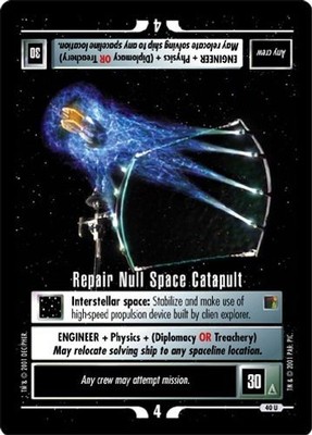 Repair Null Space Catapult - The Borg - Star Trek CCG 1E