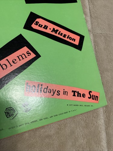 Sex Pistols - Never Mind The Bollocks Original 1977 Vintage Vinyl Record Album - Picture 11 of 24