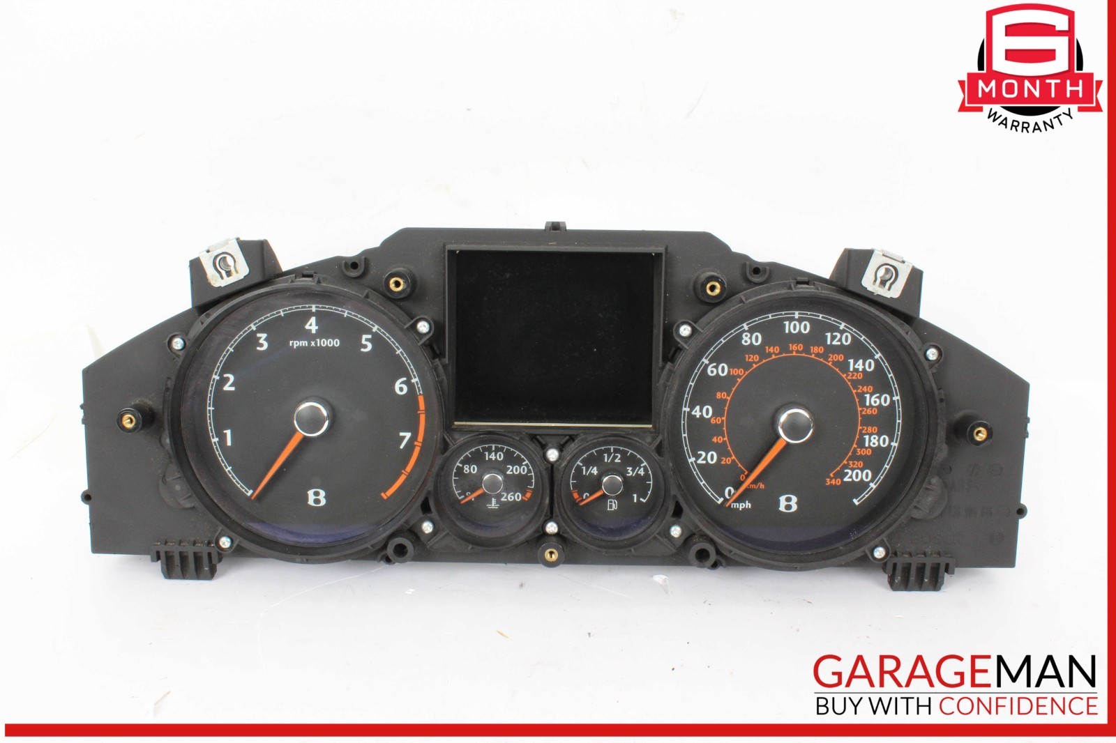 08-09 Bentley Continental GTC Instrument Cluster Speedometer 3W0920841D OEM