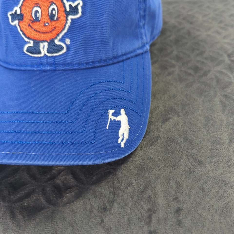 Syracuse Orange Lacrosse Hat Cap The Game Blue Adjustable Strap Men OSFA - Image 2 of 4