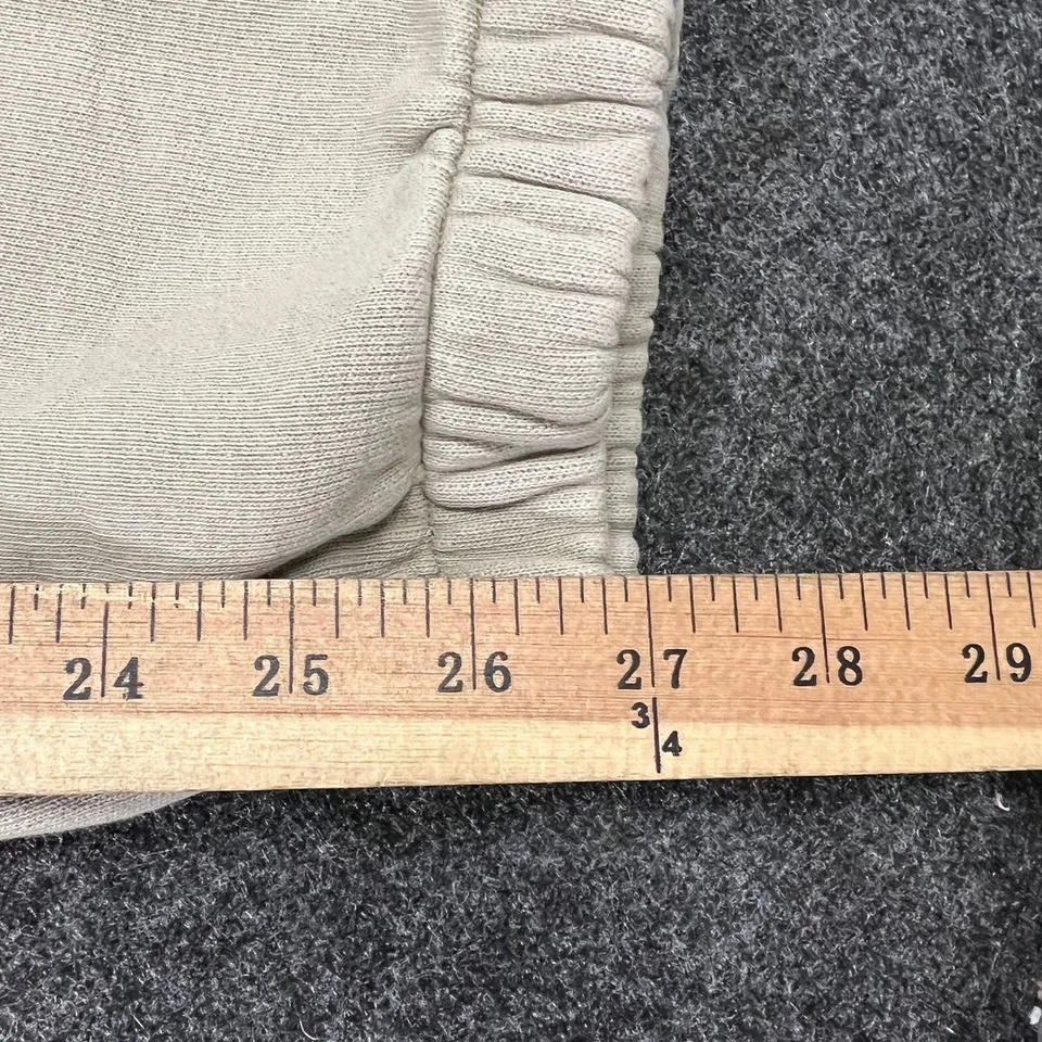 Calça de Moletom Feminina ALEXANDER WANG Logotipo Pintura Puff Tamanho XS Cinza Gelo - Imagem 4 de 4