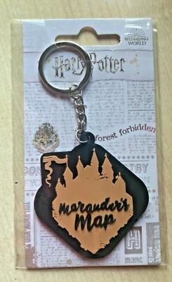 Brandneu in Verpackung neu offizieller Harry Potter Schlüsselanhänger Schlüsselanhängsel - Marauder's Map 