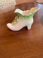 Victorian shoe. Vintage. Porcelain