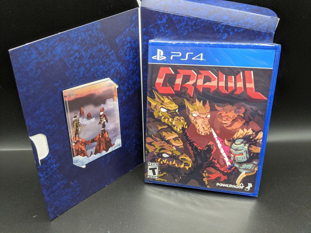 Crawl PS4 - Limited Run Games #89 FACTORY SEALED WATA VGA
