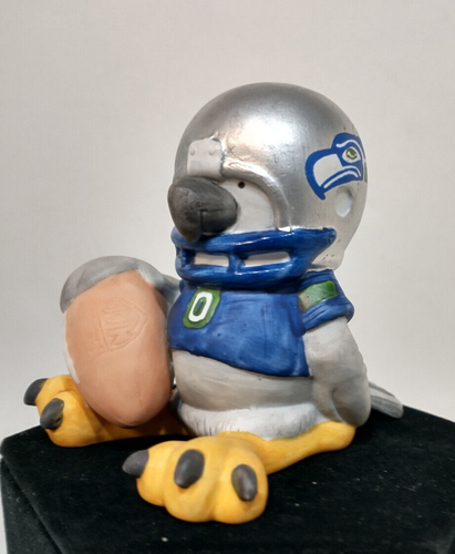 Seattle Sea Hawks 1983 FIGURINA VINTAGE HUDDLES NFL PORCELLANA - Foto 8 di 10