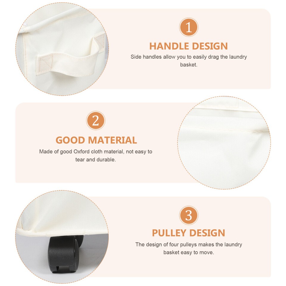 Storage Bins for Clothing Outdoor Travel Laundry Hamper Toys eBay