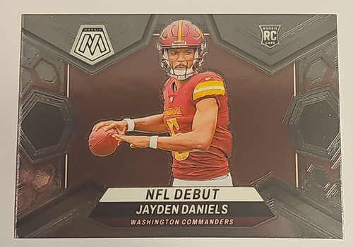 2024 Panini Mosaic NFL débuts Jayden Daniels Rookie Card #272 Washington RC NM