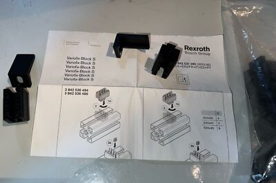 10 x. BOSCH Rexroth Variofix Block 3 842 536 495 / 3842536495 - Neu