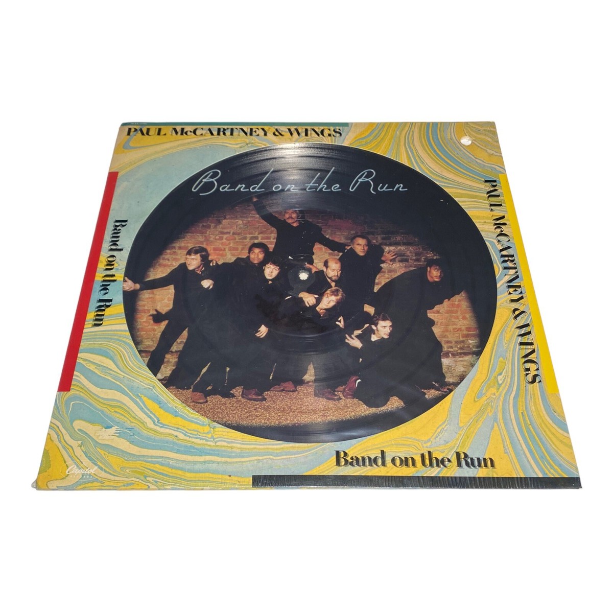 NEW PAUL MCCARTNEY & WINGS BAND ON THE RUN LP PICTURE DISC