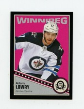 19/20 O-Pee-Chee OPC Retro Black #447 Adam Lowry 064/100 Jets