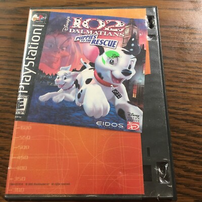 102 Dalmatians: Puppies To The Rescue For PlayStation 1 PS1 Game No manual F21