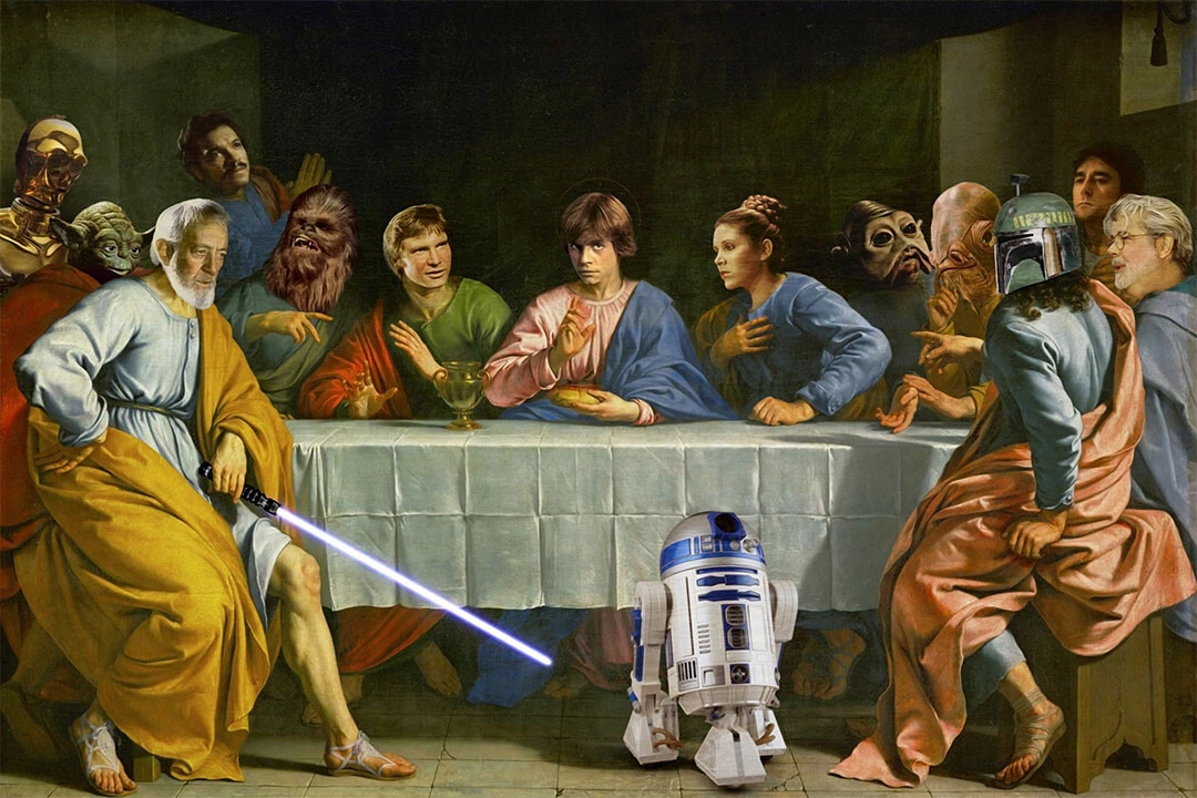 Star wars painting online