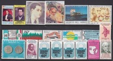 MÉXICO AÑOS 70 - SELECCIÓN DE COMMEMS MNH.................................V902