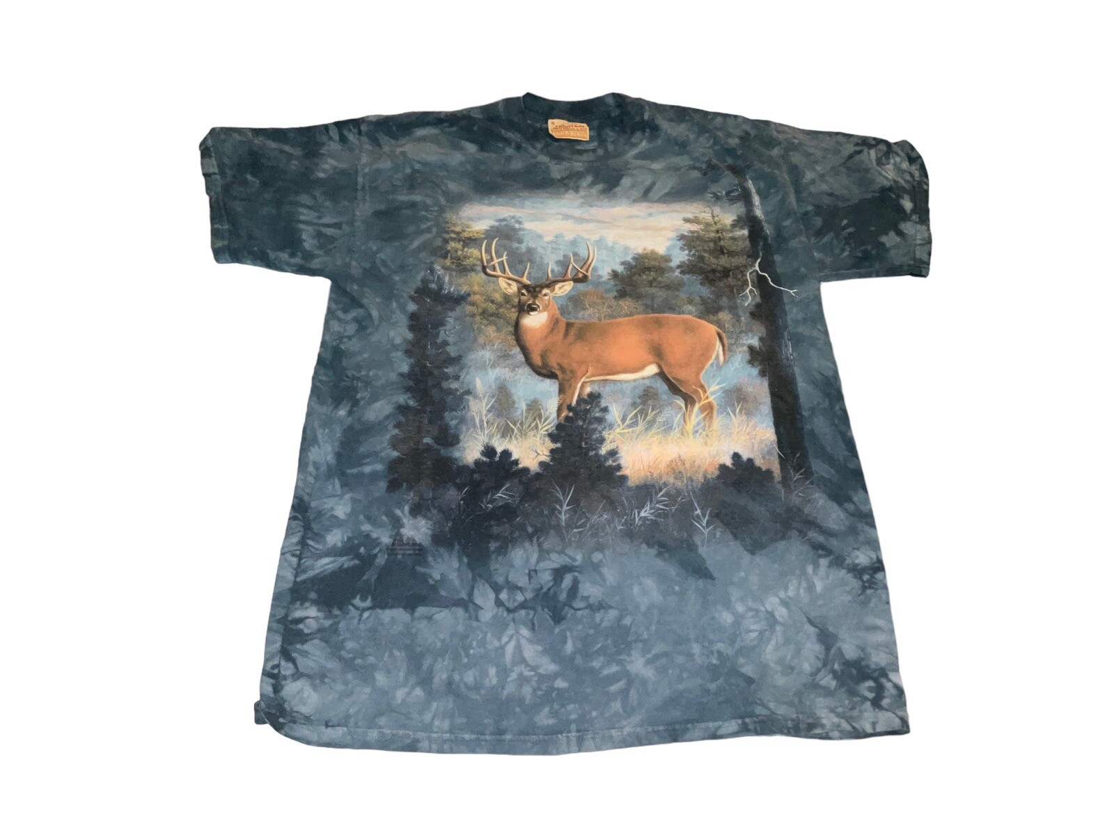 Vintage 2005 The Mountain Tie Dye Deer Graphic Shirt … - Gem