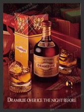 Drambuie Over Ice the Night Before 1980s Print Advertisement 1980
