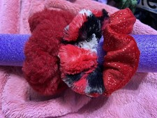 Set of 3 Handmade Hair Scrunchies