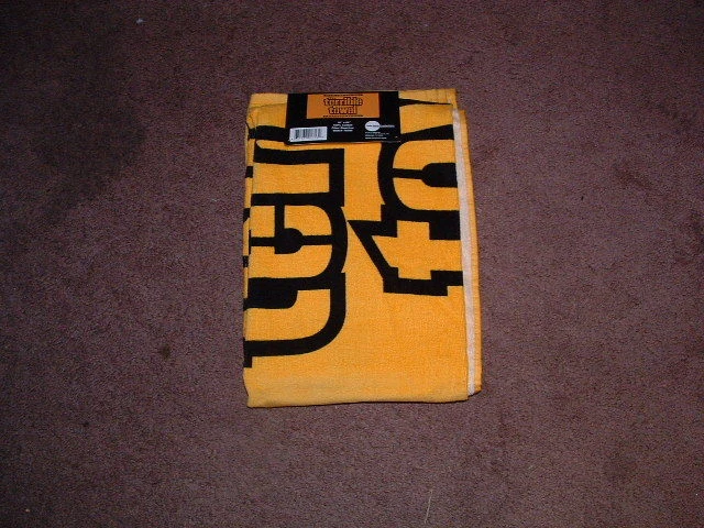 MYRON COPES официальный золотой ужасный полотенце пляж полотенце 30 «x 60» дюймов новый - Изображение 4 из 4