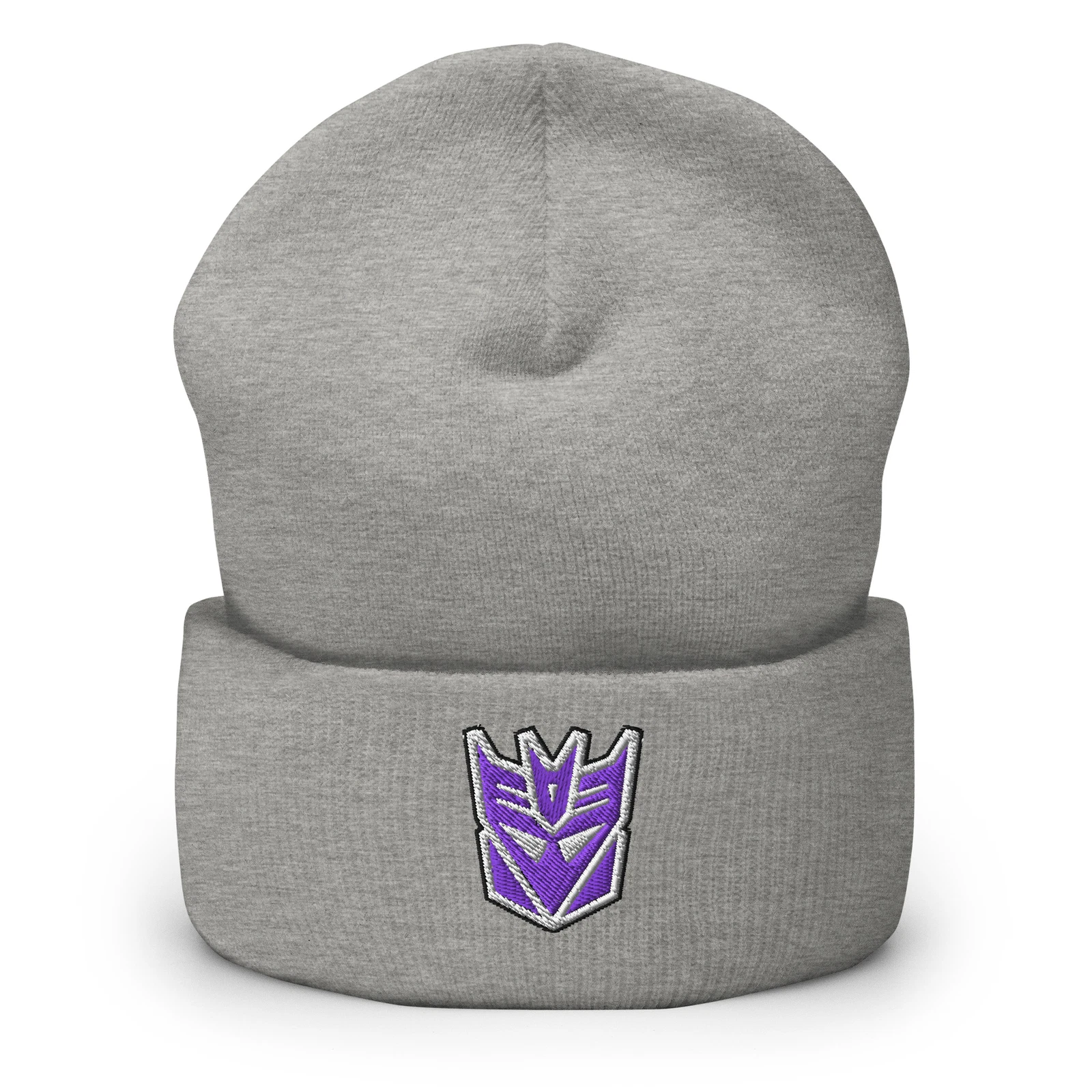 Decepticon Transformers Skullcap, One Size Fits All, Transformers Cuffed Beanie