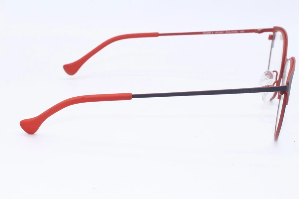 NEW POLICE SCORE 3 VPL 291 COL. 01HG BLACK ORANGE AUTHENTIC EYEGLASSES 50-18 - Image 3 of 4