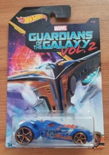 2017 Hot Wheels - Marvel - Guardians of the Galaxy - #7/8 - Rocketfire - DWD78