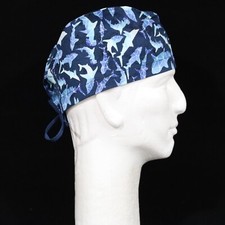 Colorful Underwater Creatures Theme Scrub Hat
