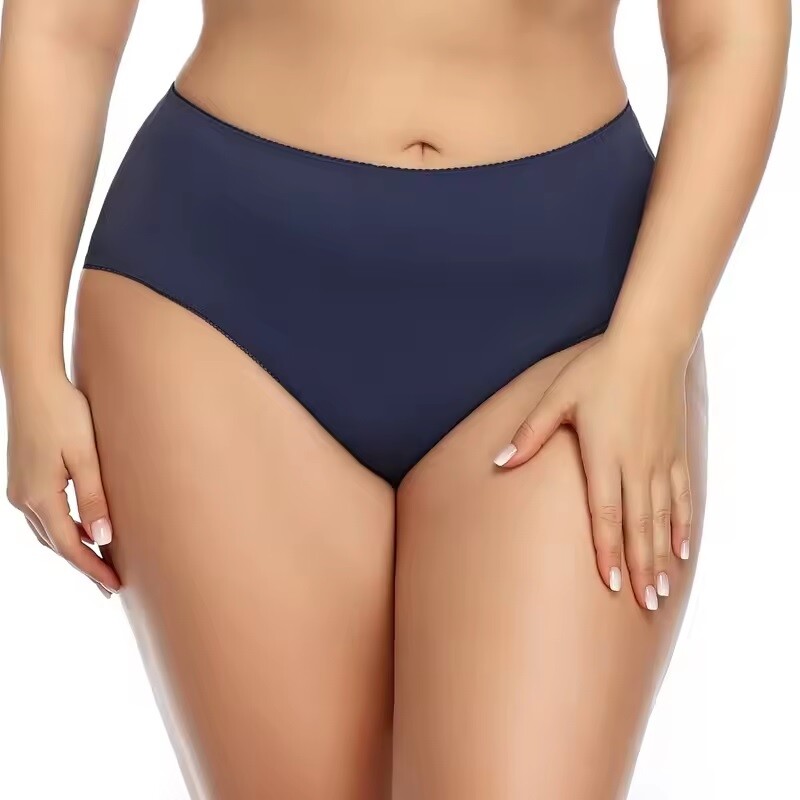 Ladies Seamless Briefs Pack of 3 Soft Stretch Underwear Knickers Plus Size M–6XL