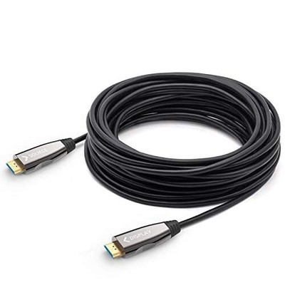 Fiber Optic HDMI Cable 65ft, Long HDMI Cable Support 4K UHD 60Hz at 18.2Gbps ...