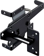 Carbon Steel Vinyl Wood Fence Post Mount Gate Latch