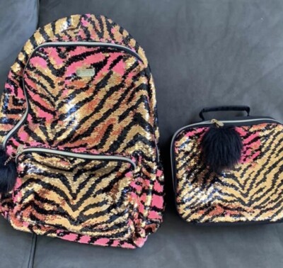 justice flip sequin lunch box