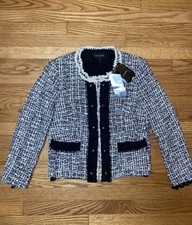 Escada Women Jacket Size 38 Rn61891 Brand New With Tags One Of A Kind
